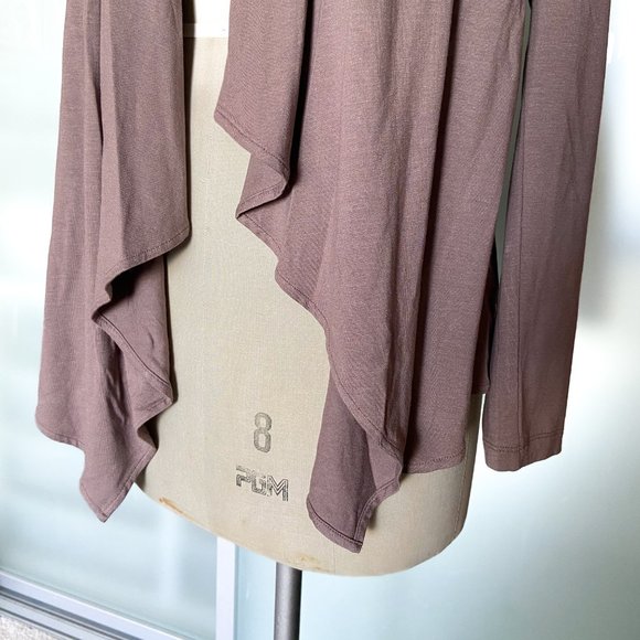 Banana Republic dusty mauve stretchy lightweight cardigan size small - Picture 3 of 9